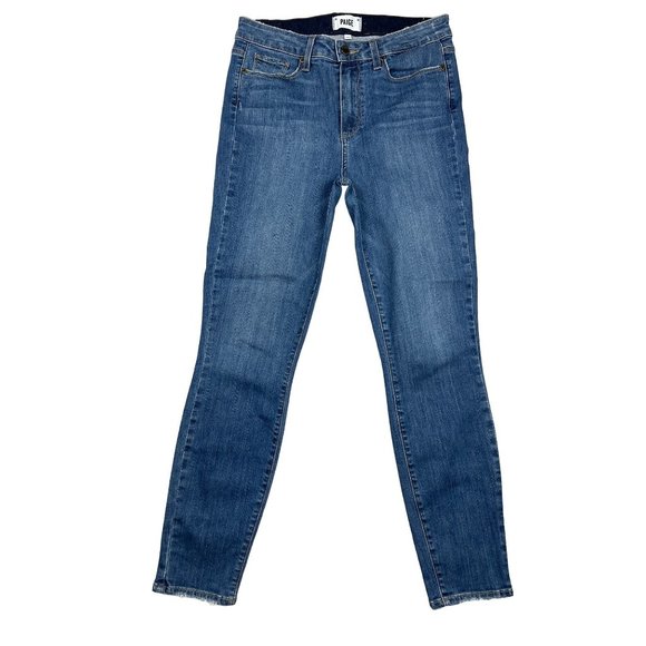 Paige Hoxton Ankle High Rise Skinny Jeans Size 29 - Picture 1 of 6
